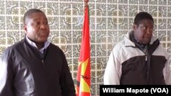 Filipe Nyusi e Ossufo Momade, na Beira