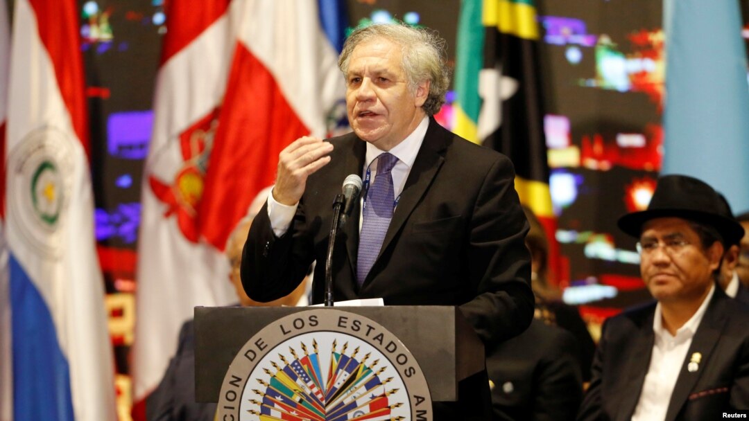 Luis Almagro nombra como responsables a los gobiernos de Cuba y Venezuela por movilizaciones antigubernamentales en la región. 