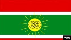 Bandeira do Movimento do Protectorado da Lunda Tchokwe