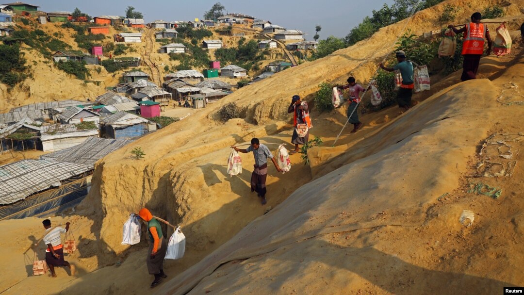 ဘင်္ဂလားဒေ့ရှ်နိုင်ငံရောက် ရိုဟင်ဂျာ ဒုက္ခသည်များ (ဧပြီ၊ ၀၈၊၂၀၁၉)
