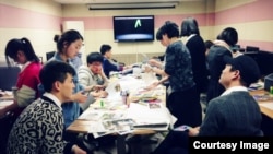 탈북 학생들을 위한 여명학교 동아리 활동 정경. (자료사진)