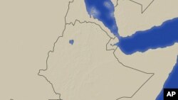 map of Ethiopia