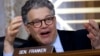 美国民主党明尼苏达州参议员弗兰肯(Al Franken)在华盛顿国会山的能源与自然资源委员会听证会上。