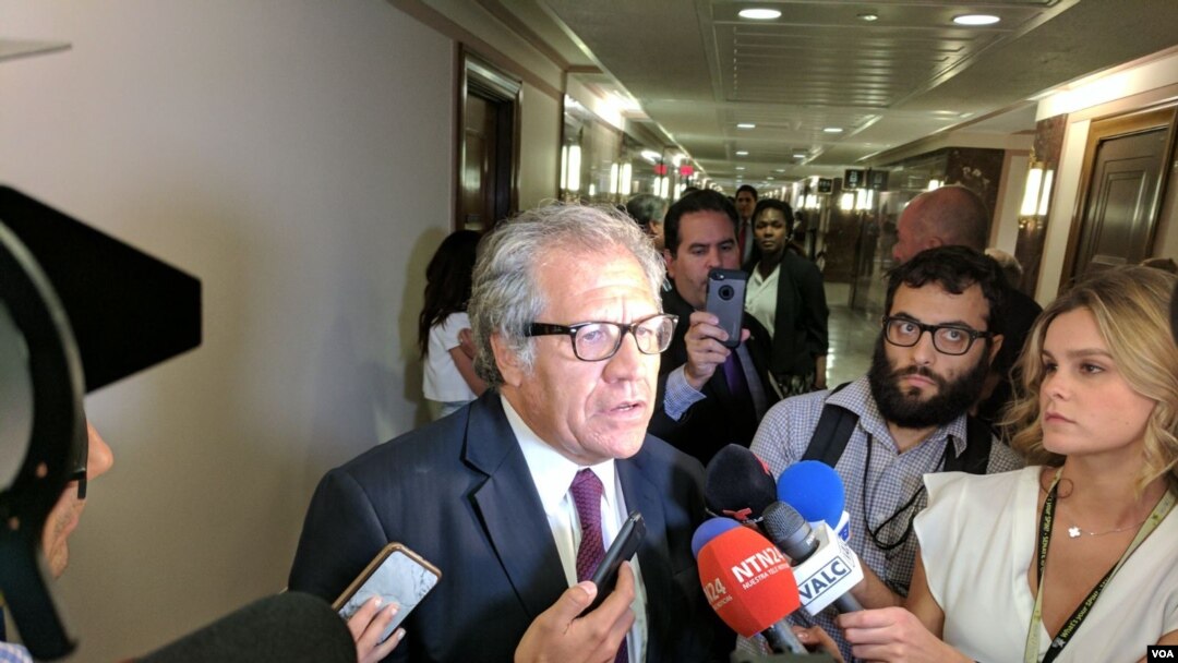 El secretario General de la OEA, testificó en una audiencia de la Comisión de Relaciones Exteriores del Senado de EE.UU. sobre el colapso del gobierno de la ley en Venezuela.