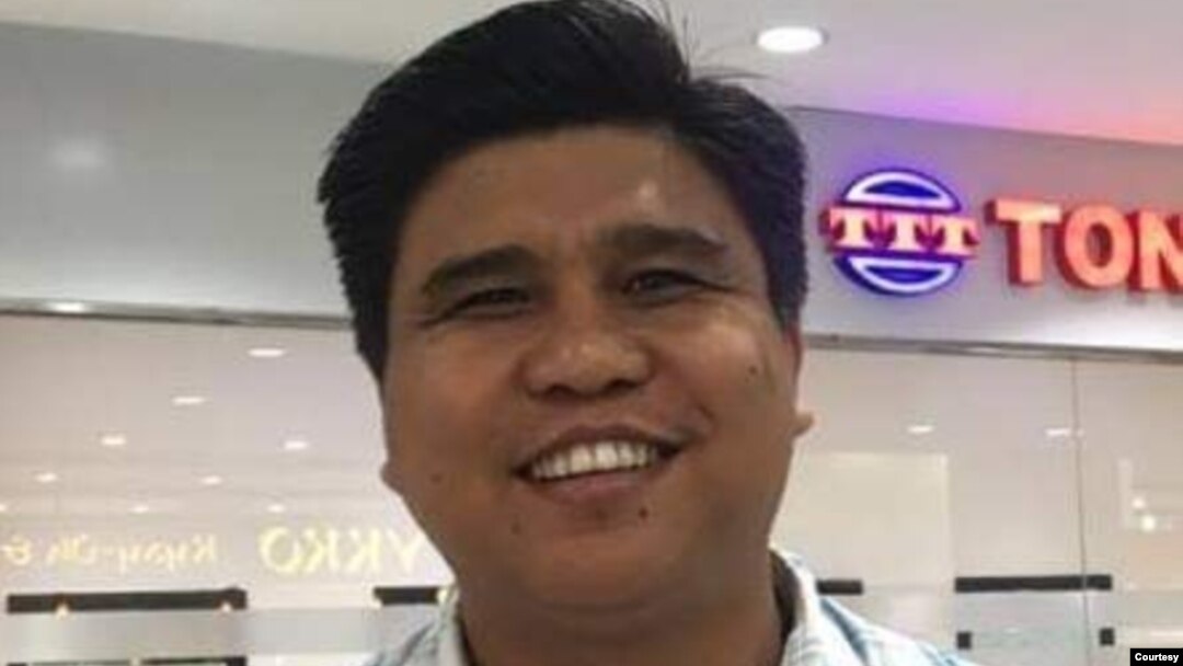 VOM အယ်ဒီတာချုပ် ကိုနေလင်း (ဓါတ်ပုံ-Voice Of Myanmar )