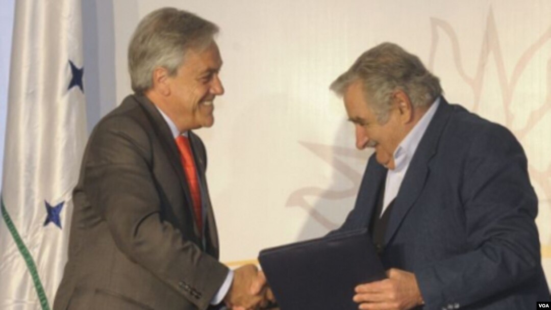 El terrorismo o el calentamiento global, por lo que ya no pueden ser resueltos por los Estados en forma individual, dijo Piñera.