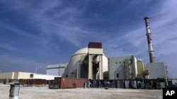The reactor building of the Bushehr nuclear power plant is seen, just outside the southern city. (file photo)