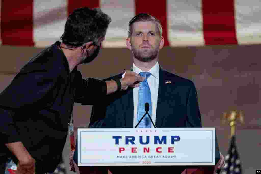 Erik Tramp, Prezident Trampning o'g'li