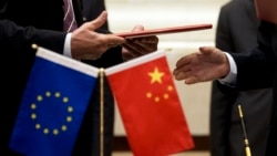 歐盟與中國貿易摩擦不斷。 （美聯社資料圖）