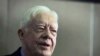 Former President Jimmy Carter speaks at a ceremony at the Carter Center in Atlanta, October 2010. (file photo)