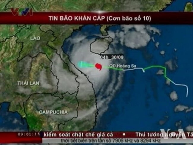 Typhoon Wutip Hits Vietnam; 74 Chinese Fishermen Missing in South China Sea