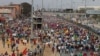 Protesto em Luanda contra reforma eleitoral, 11 de Setembro de 2021