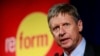 FILE - Libertarian Party presidential candidate Gary Johnson.