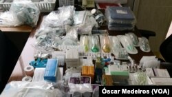 Medicamentos e consumíveis, Hospital Ayres Menezes, São Tomé e Príncipe