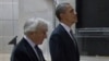 President Obama embraces Nobel Peace Prize laureate Elie Wiesel - Holocaust Memorial Museum, Washington, April 23, 2012.