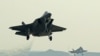 FILE - Israeli F35 I fighter jets take part in the "Blue Flag" multinational air defense exercise at the Ovda air force base, north of the Israeli city of Eilat, Nov. 11, 2019.