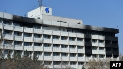 喀布爾洲際酒店2018年1月被襲擊多人死亡（法新社）