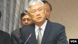台灣陸委會主委夏立言 (美國之音張永泰)