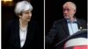 Theresa May Da Jeremy Corbyn