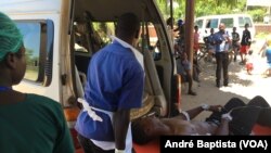 Vitima de ataque armado, Gondola, Manica Mocambique