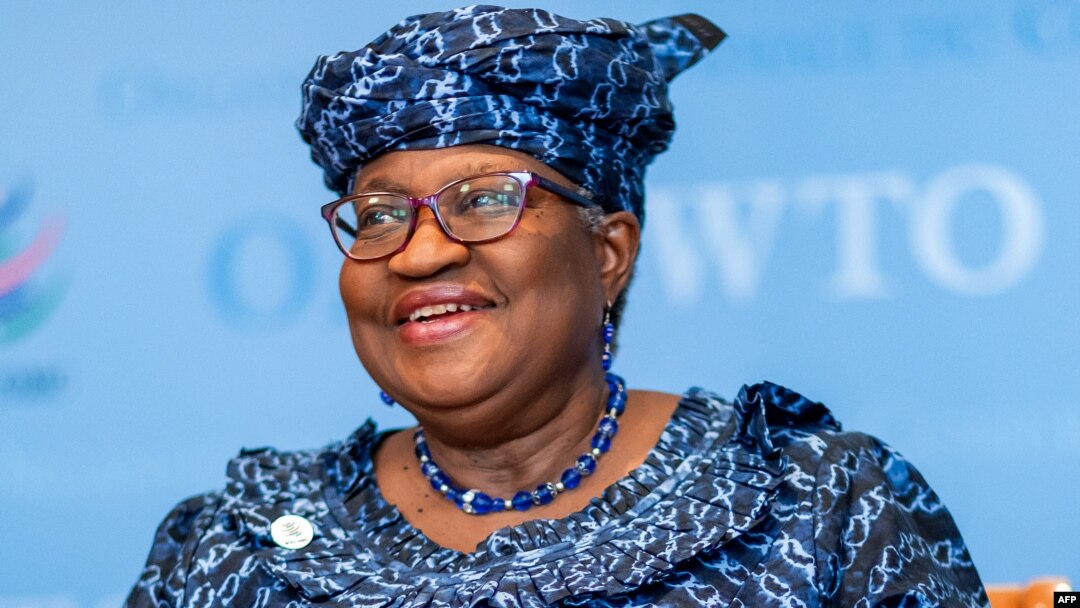 Shugabar kungiyar cinikayya ta duniya WTO, Dr. Ngozi Okonjo Iweala) a Geneva a ranar 16 Fabrairu, 2024.