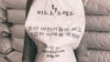 캐나다 비정부기구 '퍼스트스텝스'가 북한에 지원하기 위해 제작한 30kg 콩 부대. 퍼스트스텝스에 따르면 30달러 어치 콩 부대 하나로 북한 어린이 30명을 한 달간 먹일 수 있다. (사진 출처: 퍼스트스텝스 블로그).