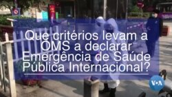 Quando é que a OMS declara emergência global?
