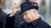 FILE - Uzbek President Islam Karimov is seen in Samarkand, Uzbekistan, Nov. 1, 2015. Karimov's daughter, Lola Karimova, posted a message Monday on Instagram, saying her father suffered a brain hemorrhage Saturday but is in stable condition in intensive care.