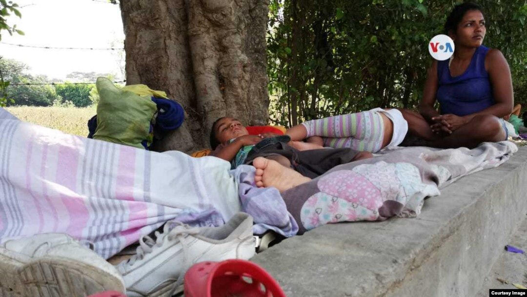 Venezolanos en Cúcuta, en la frontera entre Colombia y Venezuela.