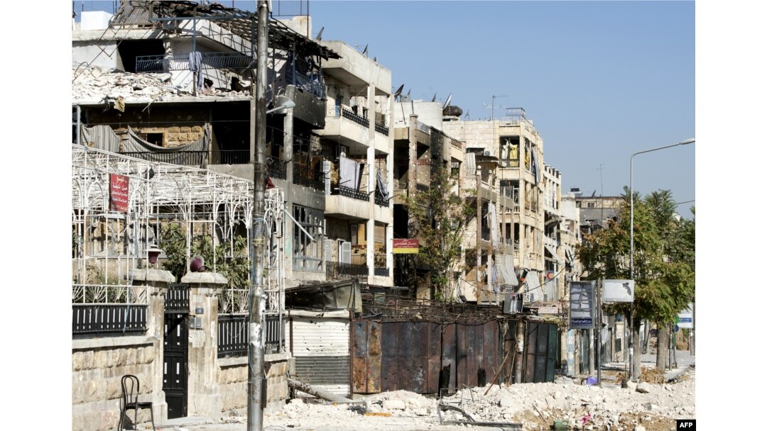 Fighting Rages in Aleppo, Syria