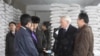 지난 2010년 2월 북한 평양의 WFP 밀가루 공장을 방문한 UN 관계자들. (자료사진)