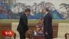 རྒྱ་དཀར་ནག་གཉིས་བར་གནམ་གྲུ་ཐད་གཏོང་བསྐྱར་གསོ། 