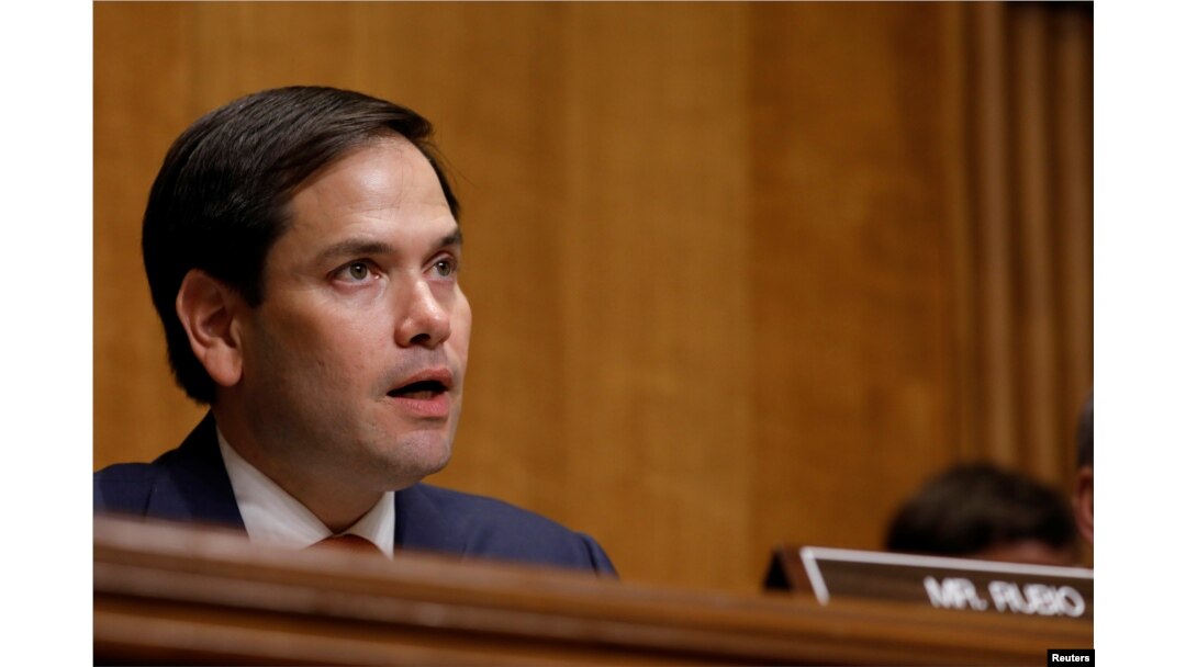 Marco Rubio, senador republicano por Florida y presidente de la Comisión de Relaciones Exteriores del Senado de EE.UU., presidió la audiencia del miércoles 19 de julio de 2017 sobre el colapso del gobierno de la ley en Venezuela.