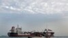 FILE - A British-flagged oil tanker Stena Impero, which was seized by the Iran's Revolutionary Guard on Friday, is photographed in the Iranian port of Bandar Abbas, July 20, 2019. 