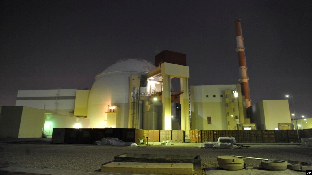 FILE - The reactor building of Iran's Bushehr Nuclear Power Plant is seen, just outside the port city of Bushehr, 1245 kilometers (750 miles) south of the capital, Tehran.