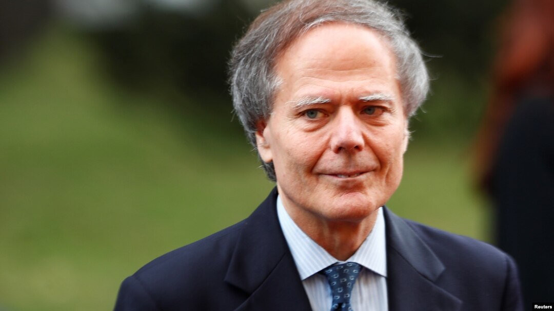 Italian Foreign Minister Enzo Moavero Milanesi visits Riga, Latvia July 3, 2018.