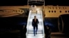 FILE - U.S. Secretary of State John Kerry steps off his plane after arriving in Paris July 26, 2014.