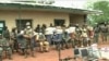 FILE - Cameroon military display weapons seized from separatists in Bamenda, March 4, 2021. English-speaking separatists have for the first time acknowledged abductions and attacks by splinter rebel groups. (Moki Edwin Kindzeka/VOA)