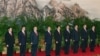 2007年中共17大后九常委亮相(资料照片)