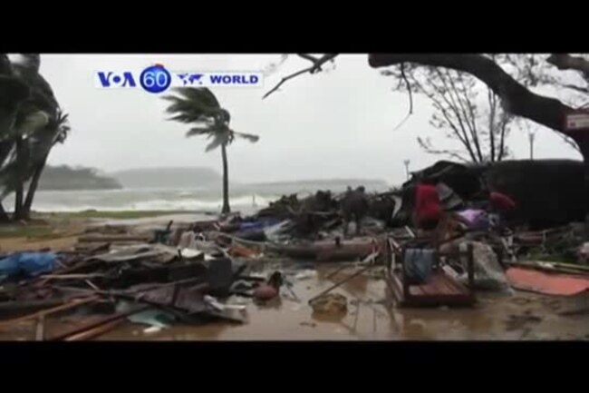VOA60 DUNIYA: Mahaukaciyar Guguwa a Vanuatu, Maris 16, 2015