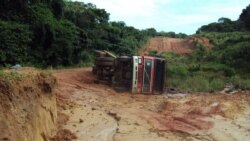 Uige - Construçao de estradas paralizada deixando populações isoladas - 1:44