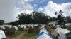 Campo de deslocados do centro agrário de Napala para deslocados da insurgência em Cabo Delgado, Metuge, Moçambique