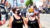 Thousands of bikers attended the opening day of the annual Sturgis Motorcycle rally, Aug. 7, 2020, in Sturgis, S.D. Among the crowds of people, a handful wore face masks to prevent the spread of COVID-19. 
