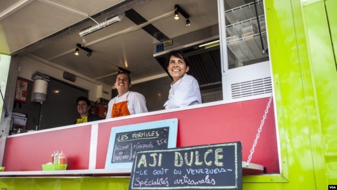 Ají Dulce, un emprendimiento venezolano en la capital francesa.
