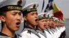 中国在东海举行海空联合军事演习
