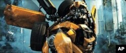 Bumblebee in TRANSFORMERS: DARK OF THE MOON, from Paramount Pictures.