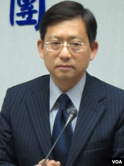 國民黨立委 吳育升( 美國之音 張永泰拍攝）