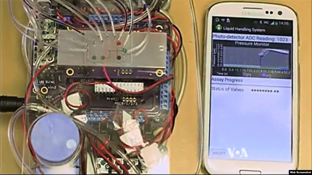 Tricorder can diagnose some diseases by testing blood, urine and saliva samples.