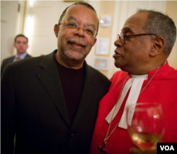 Harvard's yearly humanitarian award is in honor of the late Rev. Professor Peter J. Gomes (R). He was "one of the nation’s truly great preachers and one of Harvard’s truly great scholars,” said Henry Louis Gates Jr. (L) to the Harvard Gazette when Gomes died in 2011 at age 68.