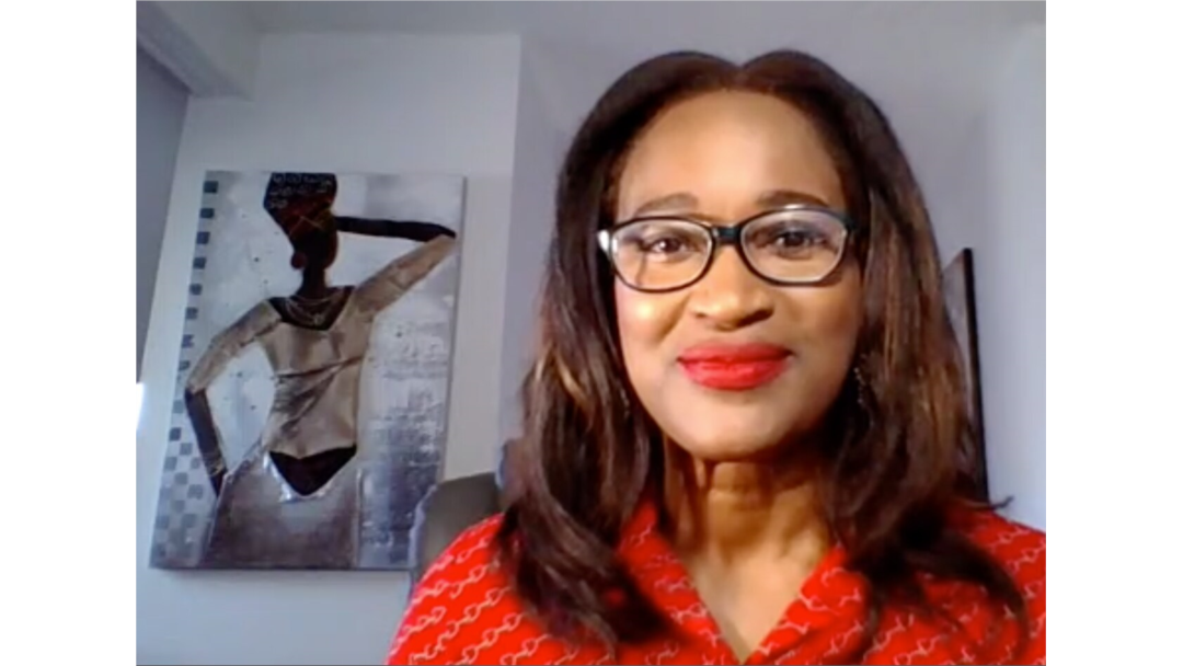 Naquetta Ricks, a Liberia native seeking office in Colorado, says candidate training taught her skills such as fundraising. (Skype/VOA)